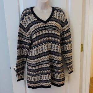 Vintage Paul Harris Design Tunic Sweater